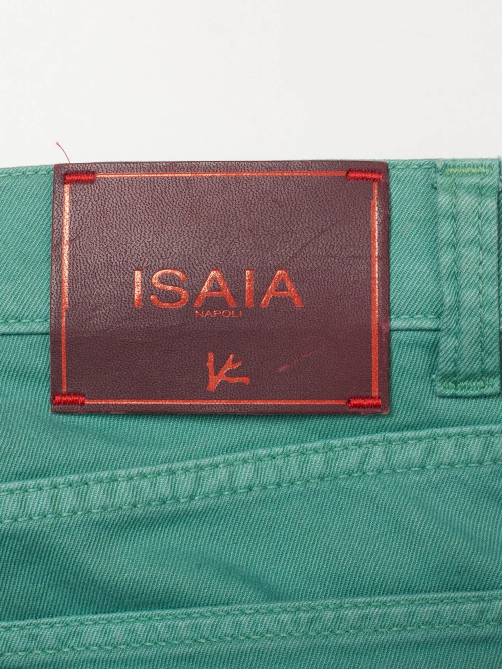 ISAIA NAPOLI GREEN PANTS - Picture 5 of 8